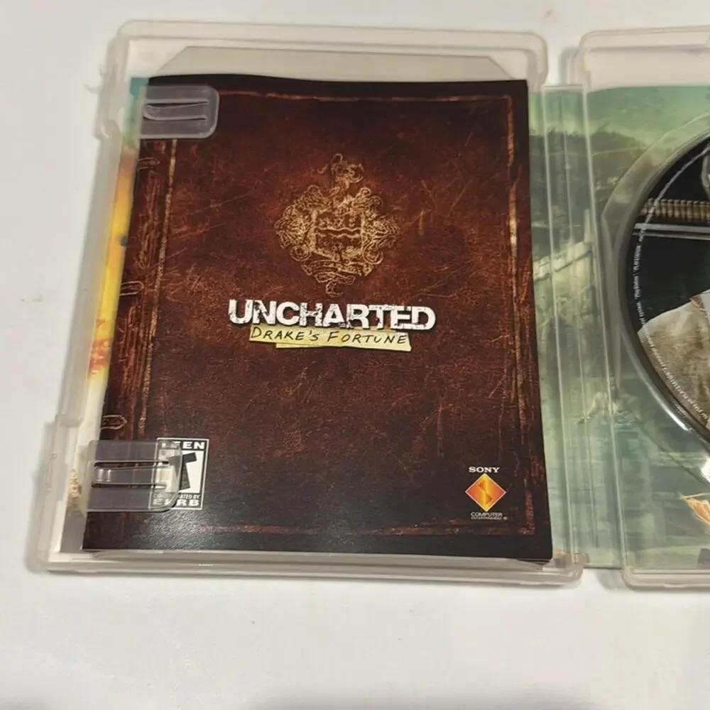 Uncharted Drake's Fortune Not For Resale PS3 Sony PlayStation 3 USED